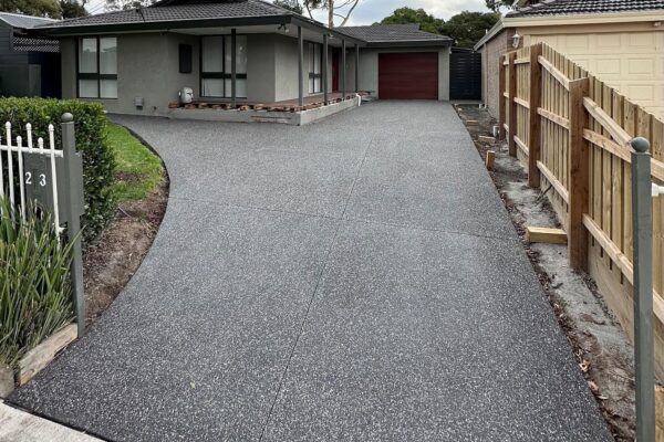 Exposed Aggregate Driveway